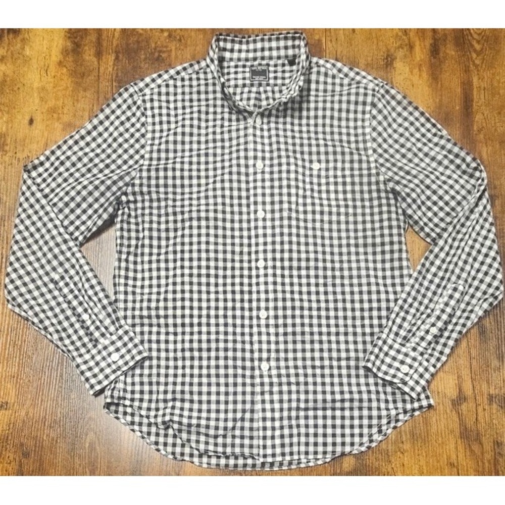Todd Snyder NY Men's Button Down Long Sleeve Plaid Shirt Cotton Sz Medium